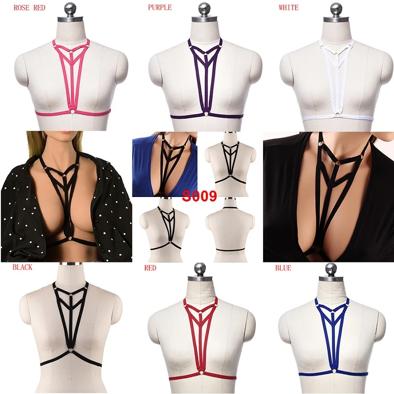 Nuevo diseño de mujeres Lencería bonita Sexy negro arnés erótico encantador Lencería mujer madura|Ligas| - AliExpress