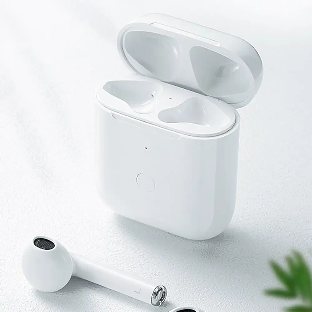 Caja de carga de repuesto para Airpods, funda de carga para auriculares  inalámbricos Airpods modelos 2, 1, Qi con cargador de 450mAh y  emparejamiento Bluetooth|Accesorios de auriculares| - AliExpress
