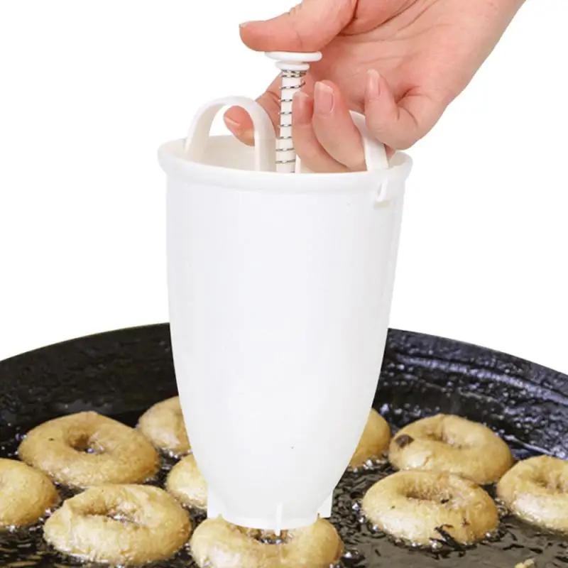 Donut Mould Easy Fast Portable Donut Maker Manual Waffle Dispenser Doughnut Machine Arabic Waffle DIY Kitchen Baking Tool - Image 3