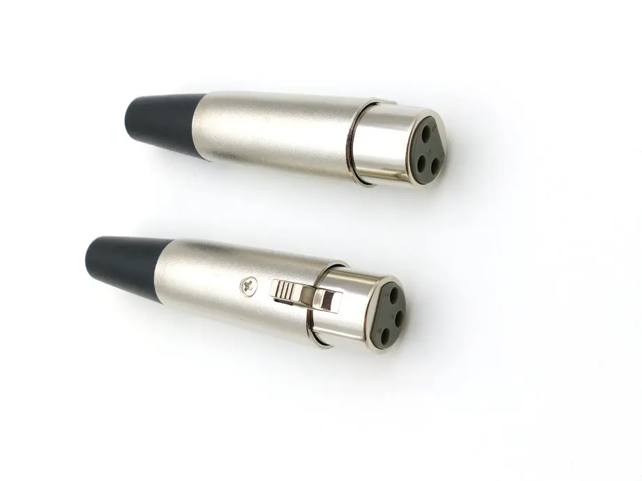 10 шт. 3 Pin XLR гнездовой разъем Терминатор микрофонный кабель Разъем оптовая