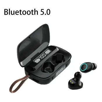 

Wireless Head phones Bluetooth 5.0 Earphone TWS F9 HIFI Mini In-ear Sports Running Headset Support iOS Android With Microphone
