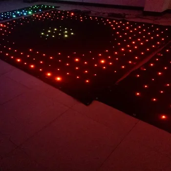 

2*6m P18 LED Light Source and IP33 IP Rating Hot product videos led curtain