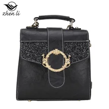 Zhenli New Style WOMEN'S Bag Pu WOMEN'S Backpack Solid Color AliExpress New Style Birkin Bag outside China on Behalf