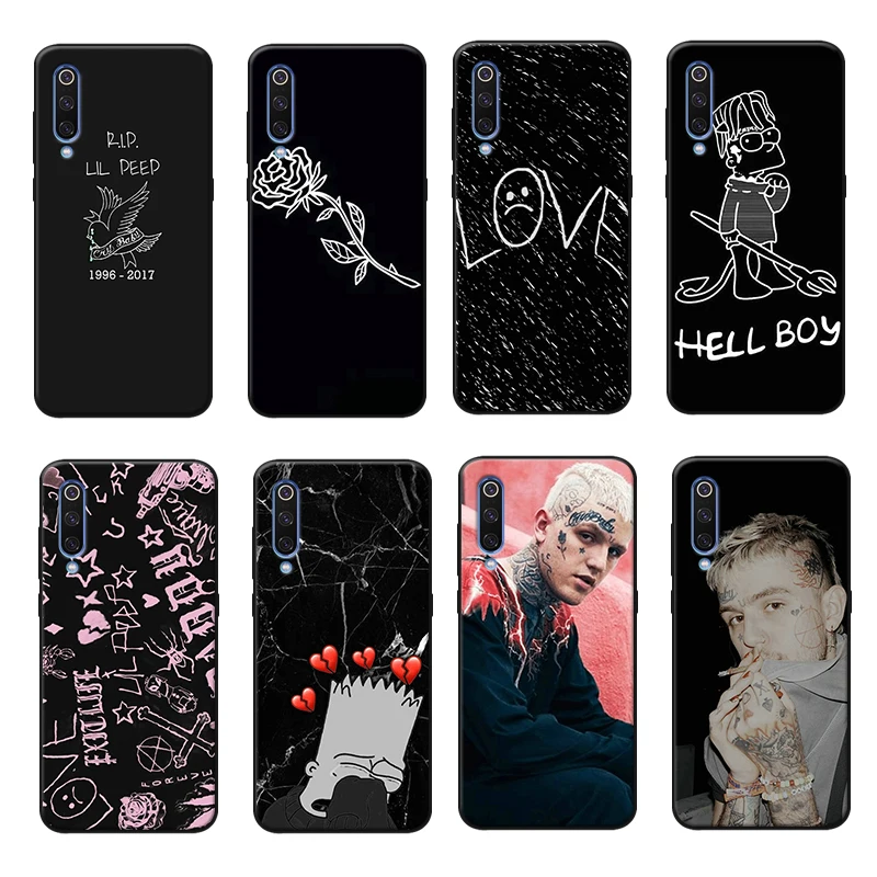 For samsung galaxy a50 a70 a30 a40 a20 s8 s9 s10 plus Clear Soft Silicone Phone Case Rap Singer Lil Peep hellboy Life | Мобильные