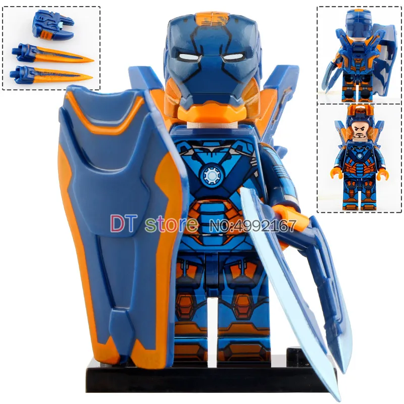 

20PCS WM733-WM740 Avengers Endgame Iron man Bricks MK series battle suit Building Blocks Toys for Children gifts