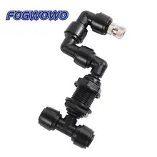 Mini estufa nebulização bico kit répteis tanque de floresta tropical aquário fogger pulverizador 360 ° rotação de refrigeração umidade paisagismo