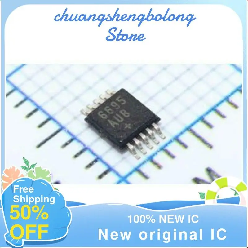 

4 шт. MAX6695AUB MAX6695 6695AUB + MSOP-10 новая Оригинальная интегральная схема