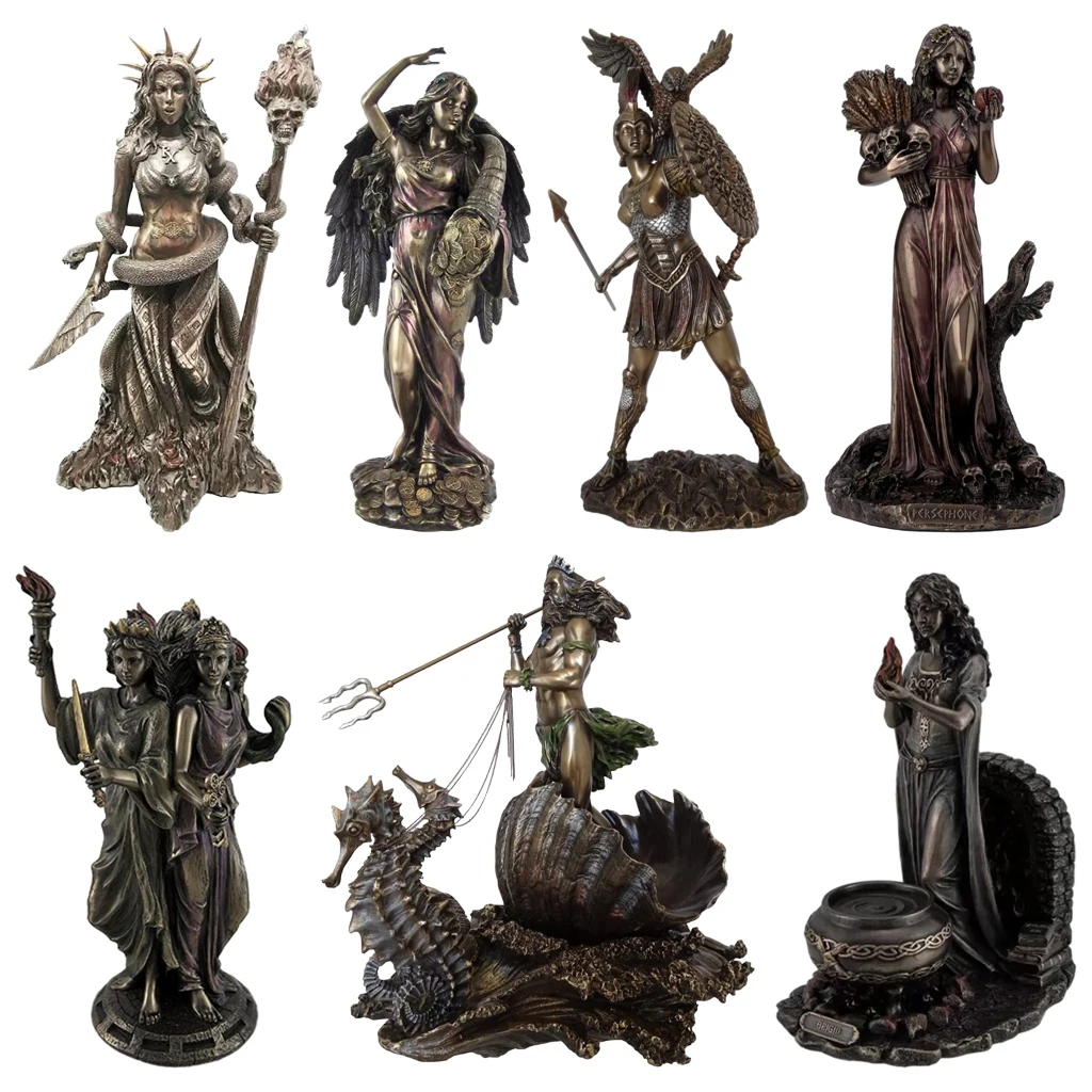 Resin Art Greek Goddess Statue Figurine Sculpture Ornament for Home