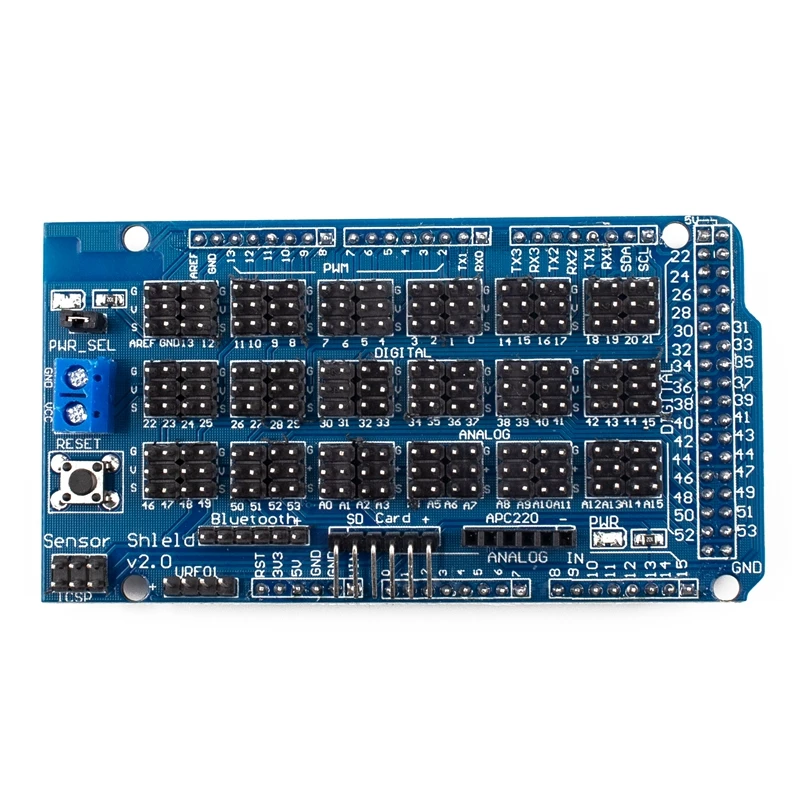 Датчик Mega Shield V1.0 V2.0 выделенная Плата расширения датчика для Arduino ATMEGA 2560 R3 1280