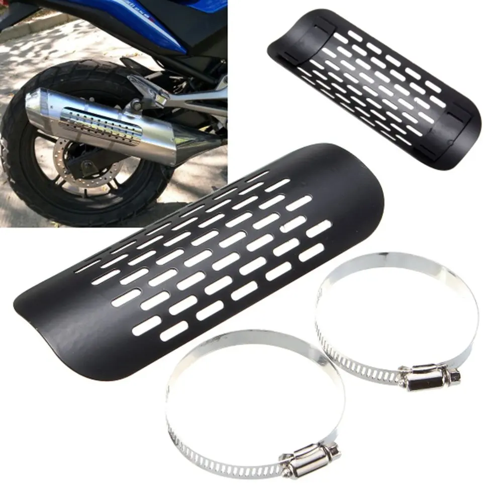 Глушитель выхлопной трубы мотоцикла тепловой щит крышка для Harley Chopper Cruiser