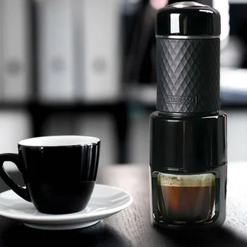 

Manual Capsule Coffee Machine Espresso Machine Portable Italian Coffee Maker Espresso Outdoor Travel Coffee Powder Dual Use