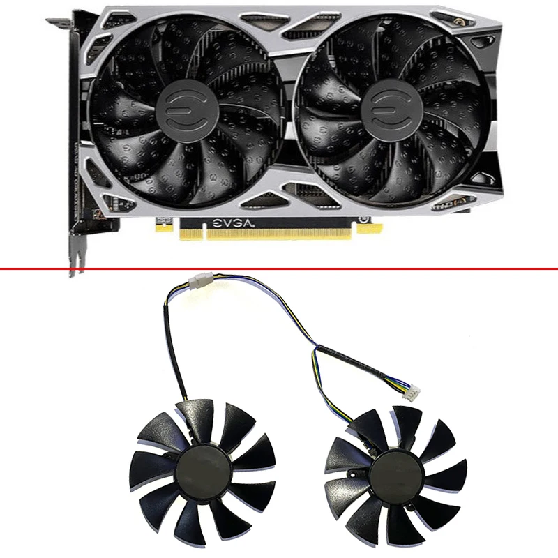 Новый 85 мм GA92S2U 4PIN 12V GTX1660 графического процессора вентилятор для EVGA GeForce ультра GTX