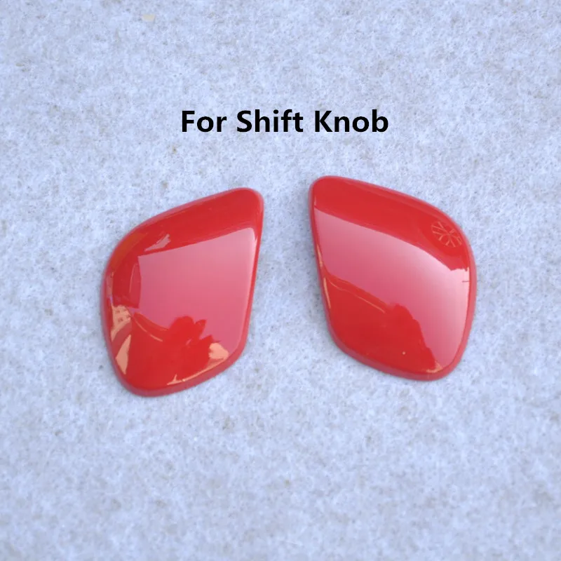 Red Car Interior Styling A/C Window Control Panel Cover Shift Knob Gear Panel Moulding Trim for Volkswagen Beetle 2013 - Название цвета: For Gear Head