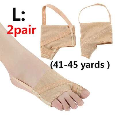 L Size -2 Pair Корректор вальгусной деформации, регулятор, защита от буйона, выпрямитель для большого пальца, разделитель пальцев ног, облегчение боли, педикюр, инструмент для ухода за ногами - Цвет: L Size -2 Pair