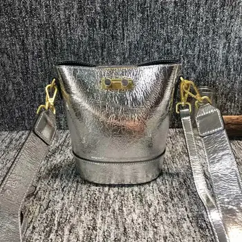 

Bling Bling Genuine Leather Bucket Bag, Store Counter Stock Handbags, Super Affordable Charm Shoulder Bag, Quality Assurance