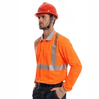 Men's Hi Vis Long Sleeve Safety Shirt
