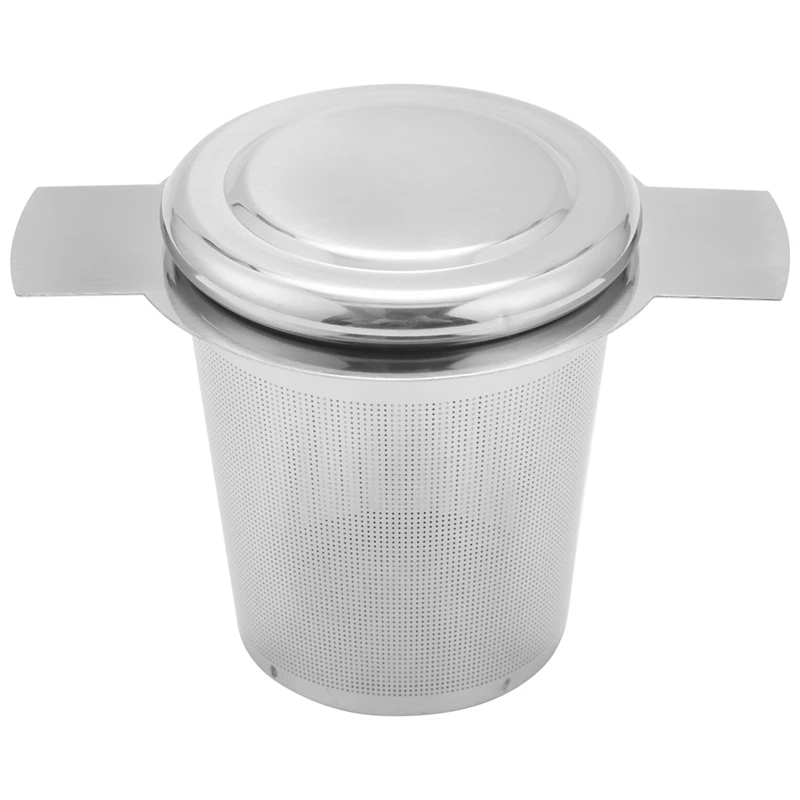 Layer Mesh Tea Infuser Reusable Coffee Filter - Fits Standard Cups Mugs Teapots Perfect Stainless Steel for Brewing St | Дом и сад