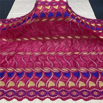 

african bazin riche fabric cotton dry basin brode lace fabric 5yards Swiss Voile In Switzerland Dubai Fabric 14L071164