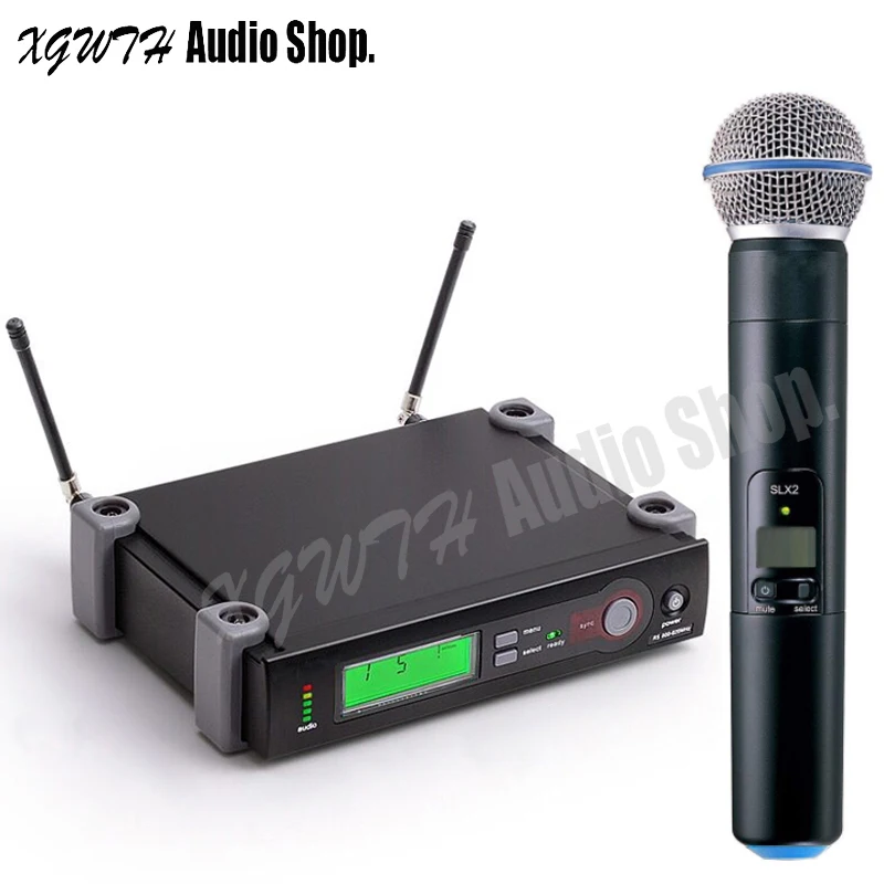 SLX24 BETA58A SM58 SM 58 UHF Wireless Microphone