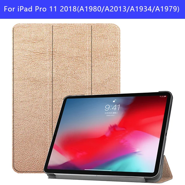 IPADPRO11 KST MGJ Чехол для планшета для ipad pro 11, однотонный чехол из ТПУ, чехол для нового ipad pro 11 с держателем для карандашей, Смарт, трехслойная подставка - Цвет: IPADPRO11 KST MGJ