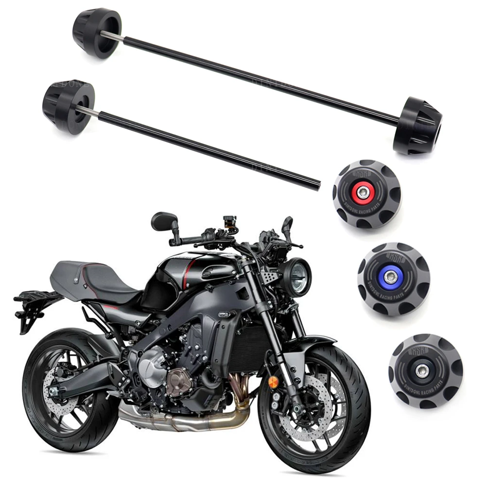 Front Fork Rear Axle Protective Cover Wheel Hub Anti Collision Block