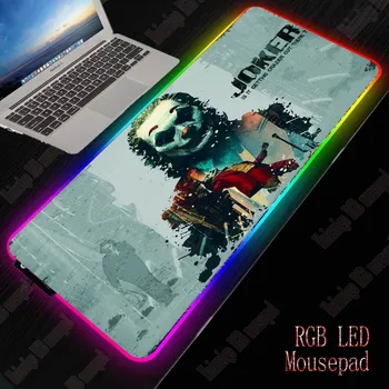 MRGBEST Joker Large Size Gaming Mouse Pad Anti-slip Natural PC Computer Gamer Mousepad Desk Mat Locking Edge for CS GO LOL Dota 1000 500mm old world map anti slip large gaming mouse pad locking edge desk mousepad mat for lol surprise cs go dota 2 gamer