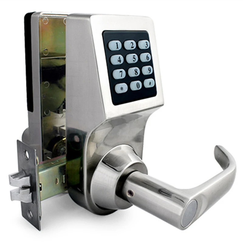 

Button Lock Password Key Door Lock Digital Keyboard Smart Card Combination for Home Office Hotel DIY Remote Control Door Lock