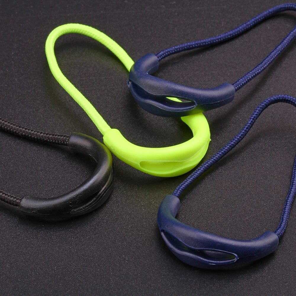Quality Big Zipper Pull Cord Zipper Rope Pull Puller End Fit Rope Tag Fixer Zip Cord 10Pcs/30Pcs/100Pcs For Garment Bags zipper pullers zipper accessories