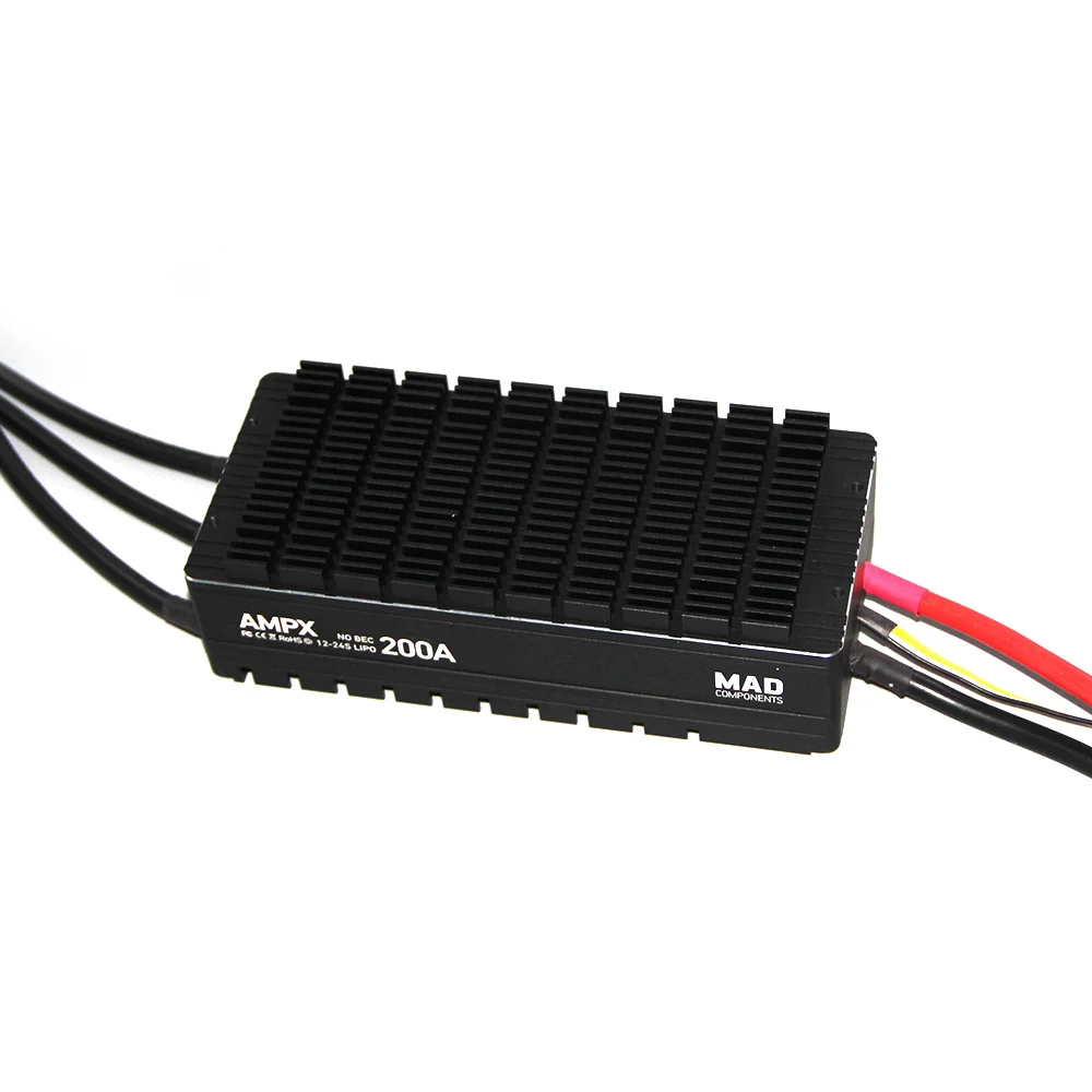 Квадрокоптер MAD AMPX ESC 200A 12 24S для самостоятельной сборки больших беспилотных