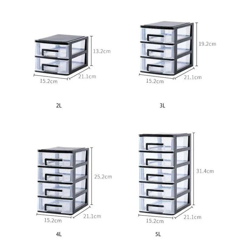 5-ти слойной с выдвижными ящиками Тип настольная коробка для хранения Пластик документа для всякой всячины держатель шкафчик для косметики для хранения Организатор ящик для хранения вещей