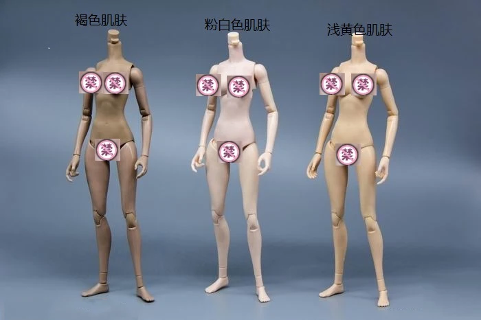 

New 1/6 Scale Female Soldier Human Body Model Toy Fish Sitting Female Body Garage Kit