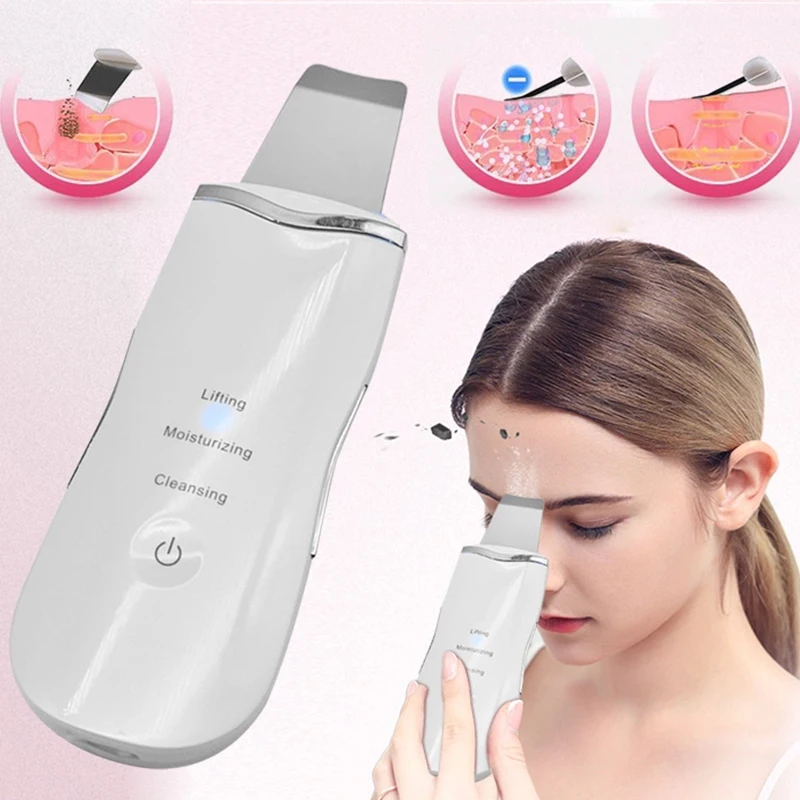 Hot Selling Ultrasonic Skin Scrubber Scraper Professional Skin Care ...