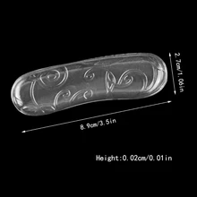Прямая поставка и 2 шт Силиконовая полоска от натирания на пятку колодки противоскользящие невидимые стельки обуви Подушки Мягкий протектор Sep. 9