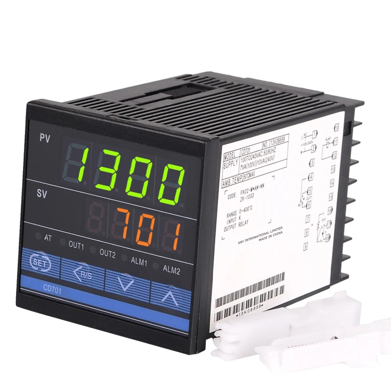 Neu PID Digital Temperaturregler Temperaturfühler Controller Thermostat AH 