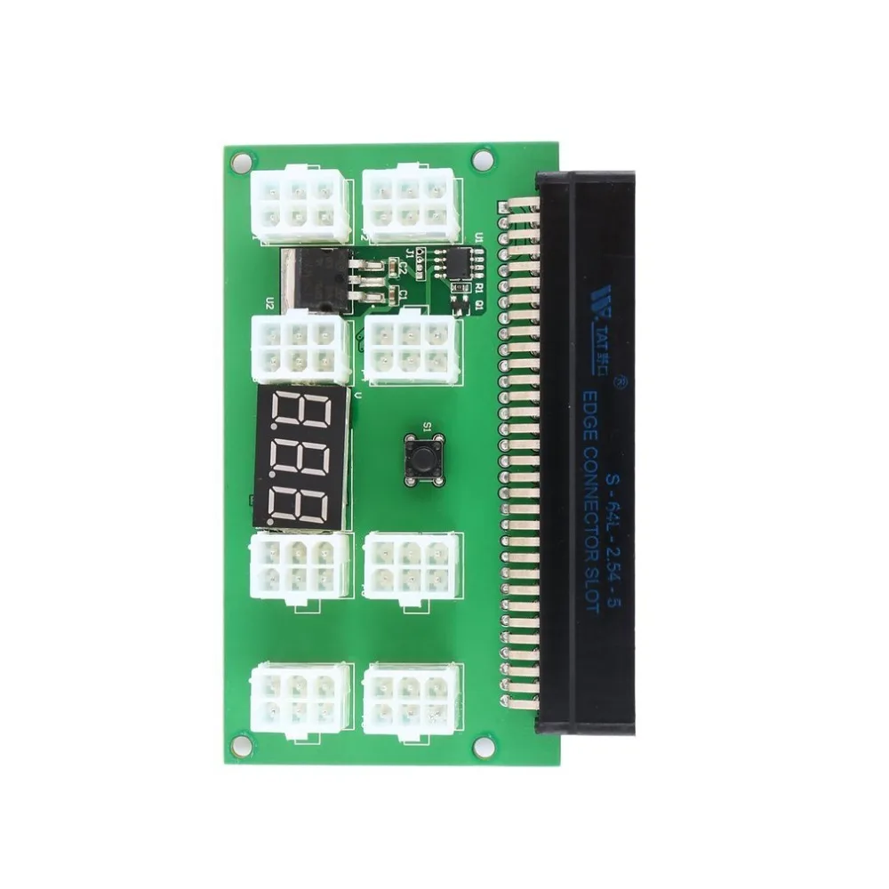 750W Switching Power Supply for GPU Open Rig Mining BTC ETH Ethereum HSTNS-PL12 100V-240V 750 Watt Power Supply Fully Tested