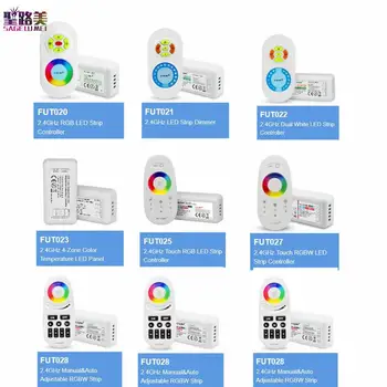 

MILIGHT FUT020 021 022 025 027 028 DC12-24V 2.4GHZ RGB RGBW LED Strip Controller Dual White single color strip LED Dimmer