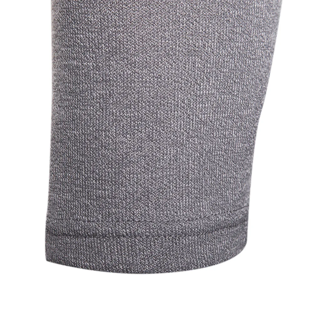 MJARTORIA мужской вязаный свитер, повседневный лоскутный жакет, трехцветный клетчатый пуловер с глубоким высоким воротником, мужской вязаный свитер
