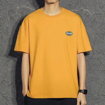 

Summer men's business casual short sleeve t-shirt 2487