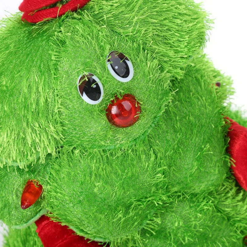 Танцующая Рождественская елка Санта Клаус Кукла электрическая музыкальная игрушка Twerking Поющая плюшевая игрушка забавные детские праздничные подарки