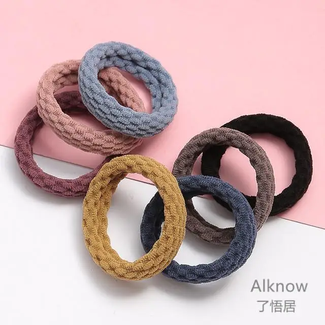

100PCS Women Girls Simple Basic Elastic Hair Bands Tie Gum Scrunchie Ponytail Holder Rubber Bands Hair Accessories Party Favor