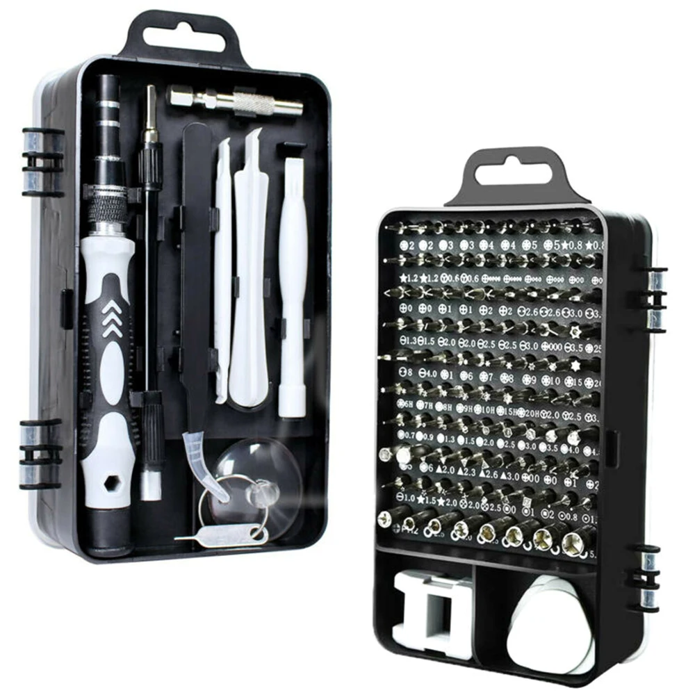 115 in 1 Magnetics Precision Screwdriver Set Fit Computer Pc Phone Repair Tool Set Kits