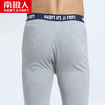 

NANJIREN Thermal Underwear For Trousers Men Underwear Long Johns Warm Clothes Men Thick Thermal Clothing Solid