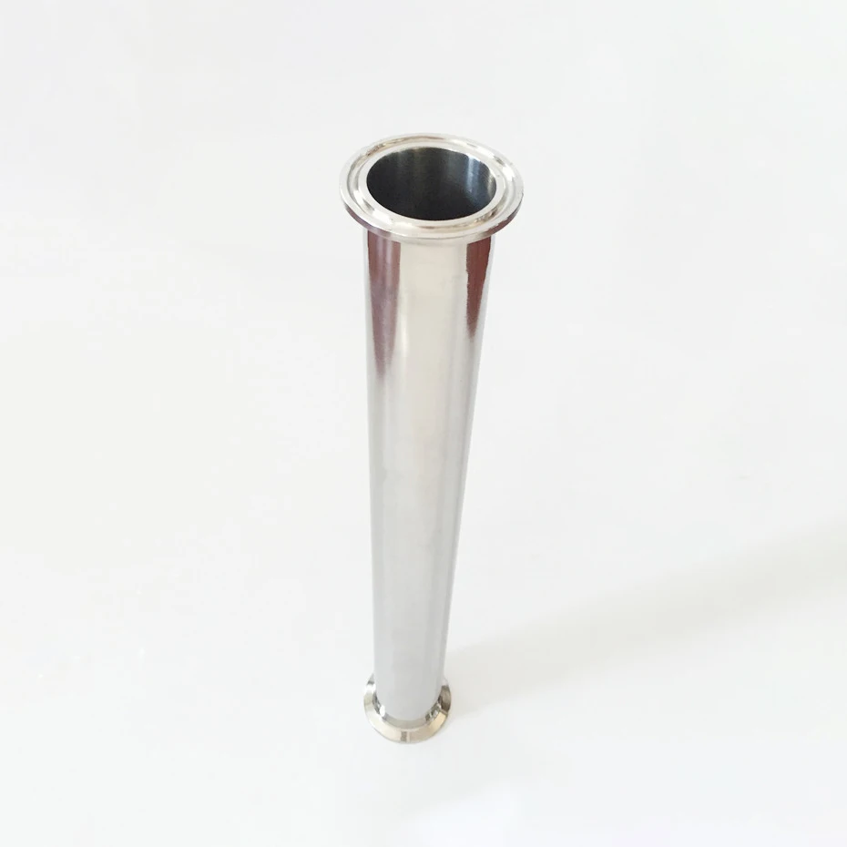 1 5 &quotTri Clamp x 38 мм труба OD санитарная шпула длина трубки 305 12&quot SUS 304 Нержавеющая для