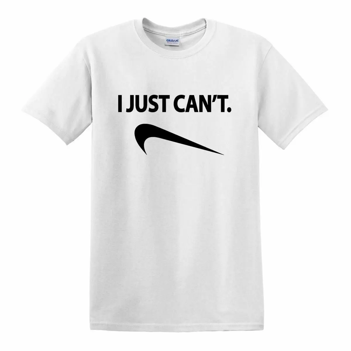 

New I Just Can'T Spoof Parody Humor Funny Gag Comical Gift Tee T-Shirt Cant
