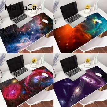 

MaiYaCa Galaxy universe Starry Sky anime Mousepad Anti-slip Rubber Gaming Mouse Mat xl xxl 800x300mm for Call of Duty 3