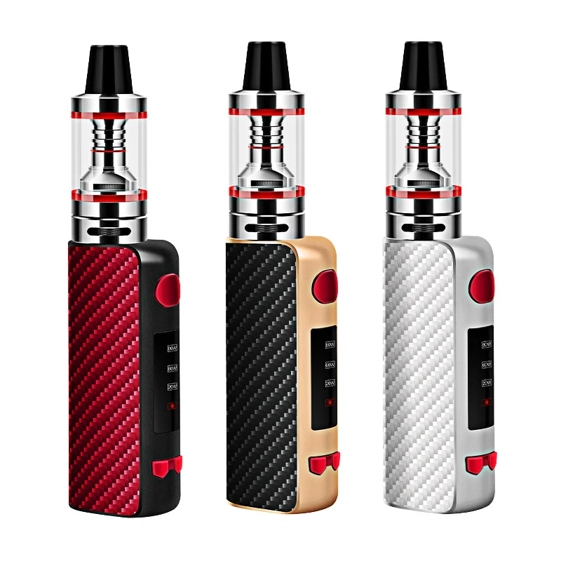 Kit de vapeo Original de 80W, batería integrada de 1600mAh con tanque de 2,5 ml, bobina de 0,3 ohm, cigarrillo electrónico, vaporizador de cigarrillos electrónicos