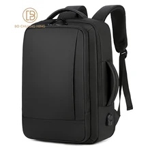 

New Expandable Backpack Waterproof Large Capacity Travel Men's Backpack USB Business Computer Backpack
