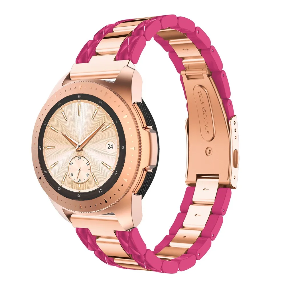 Нержавеющая сталь Quick Release Easy Fit Wirstband для samsung Galaxy Watch 42 мм браслет ремешок Часы Наручные Ремни 5 цветов 19Nov06