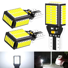 2x T15 W16W 921 912 LED Canbus Bulbs No Error LED Bulb Car Reverse Backup Light for Alfa Romeo 159 147 156 Giulietta Mito 12V