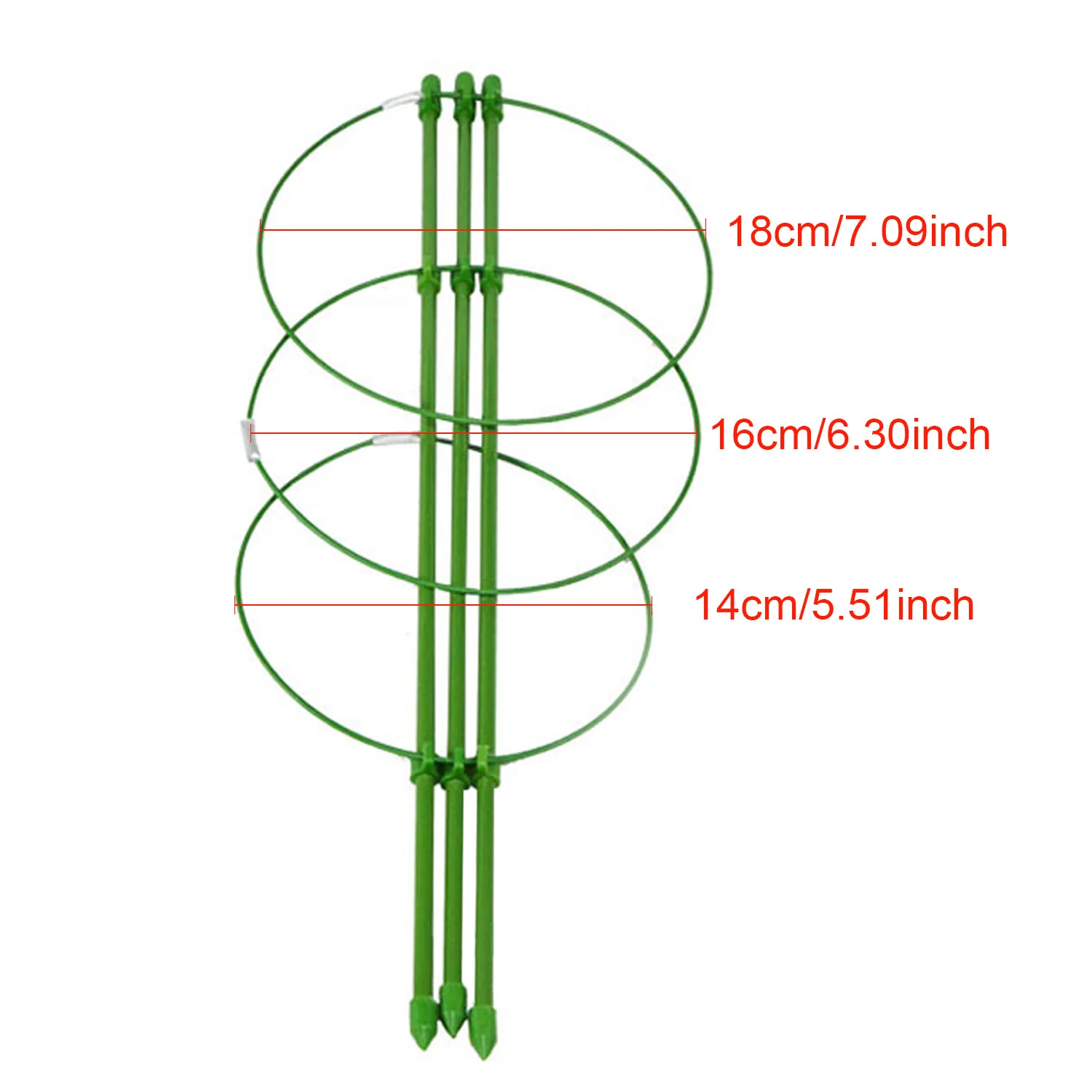 3 шт. садовая решетка для выращивания растений 45 см|Каркасы и поддержки растений| |